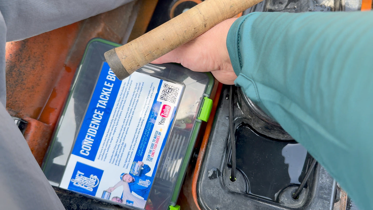 Cincy Fish Dudes CONFIDENCE TACKLE BOX