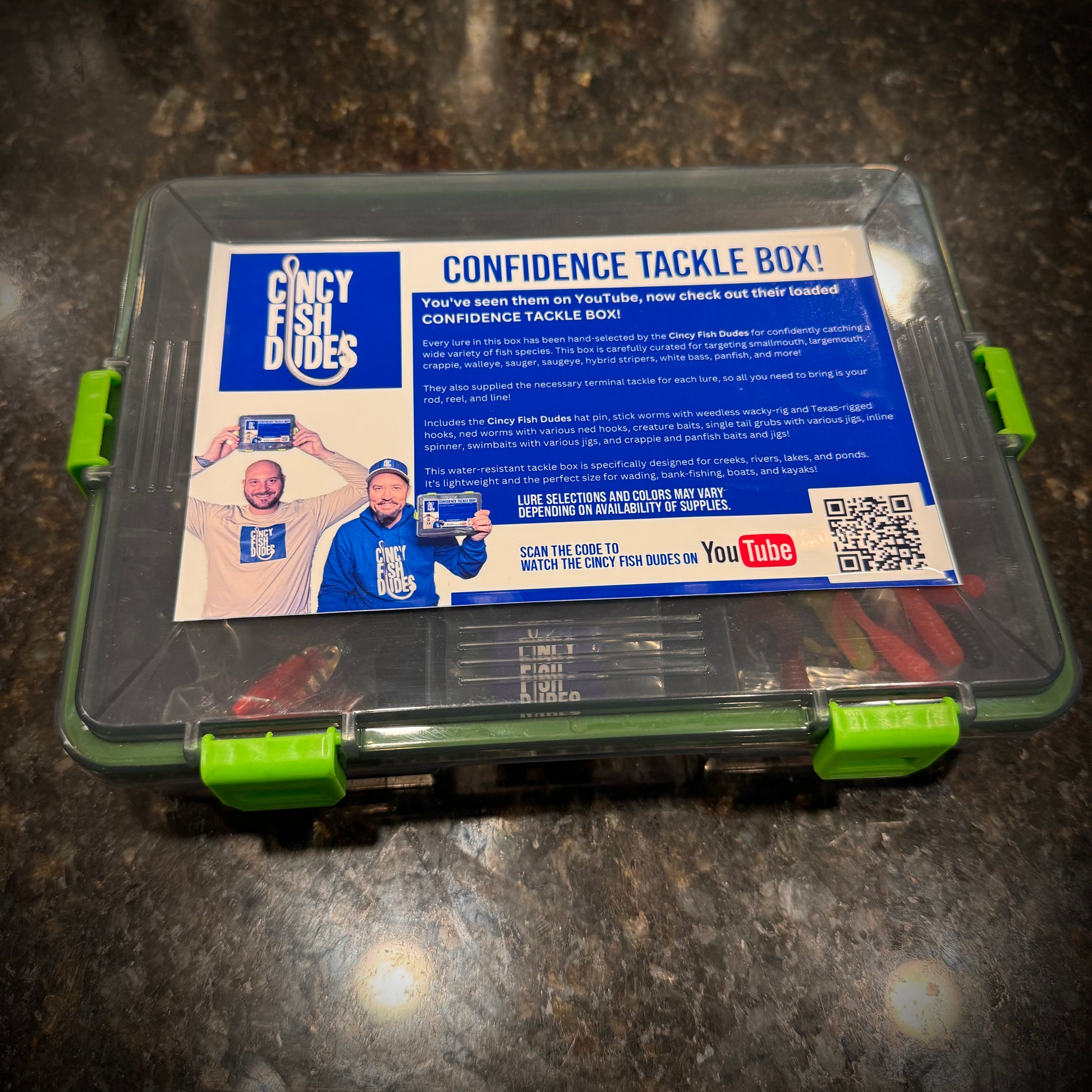crappie tackle boxes Cincy Fish Dudes CONFIDENCE TACKLE BOX – Cincy Fish Dudes Shop