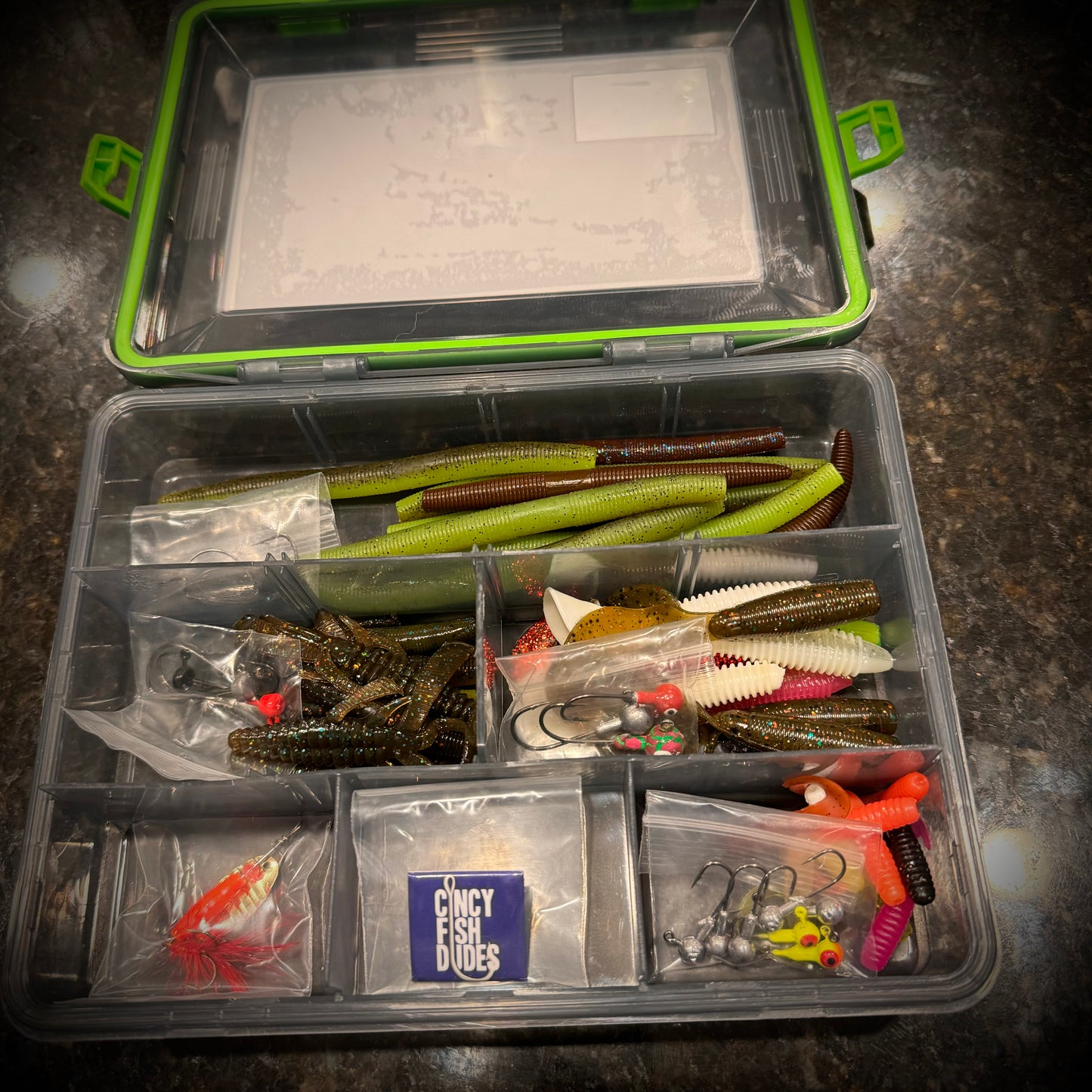 chunsey fish box Catch Co Mystery Tackle Elite Walleye Fishing Kit | Walleye Fishing | Freshwater Fishing | Jigs Made of Resin Makes a great gift! Cincy Fish Dudes CONFIDENCE TACKLE